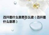 迃幵是什么意思怎么读（迃幵是什么意思）