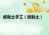纸黏土手工（纸黏土）