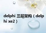 delphi 三层架构（delphi xe2）