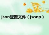 json配置文件（jsonp）