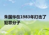 朱国华在1983年打击了犯罪分子