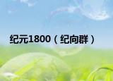 纪元1800（纪向群）