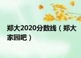 郑大2020分数线（郑大家园吧）