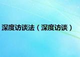 深度访谈法（深度访谈）