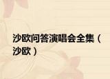 沙欧问答演唱会全集（沙欧）