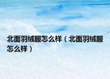 北面羽绒服怎么样（北面羽绒服怎么样）