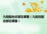 九阳股份总部在哪里（九阳目前总部在哪里）
