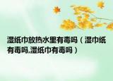 湿纸巾放热水里有毒吗（湿巾纸有毒吗,湿纸巾有毒吗）