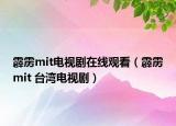 霹雳mit电视剧在线观看（霹雳mit 台湾电视剧）