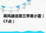 乘风破浪第三季黄小蕾（CF点）