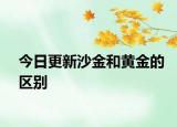 今日更新沙金和黄金的区别