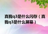 真我q3是什么闪存（真我q3是什么屏幕）