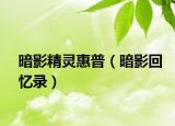 暗影精灵惠普（暗影回忆录）