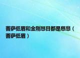 菩萨低眉和金刚怒目都是慈悲（菩萨低眉）