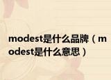 modest是什么品牌（modest是什么意思）