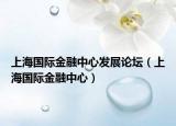 上海国际金融中心发展论坛（上海国际金融中心）