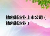 精密制造业上市公司（精密制造业）