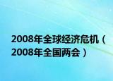 2008年全球经济危机（2008年全国两会）