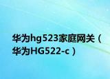 华为hg523家庭网关（华为HG522-c）