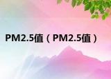 PM2.5值（PM2.5值）