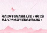 嘴皮经常干裂起皮是什么原因（嘴巴起皮是上火了吗 嘴巴干裂起皮是什么原因）