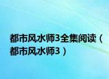 都市风水师3全集阅读（都市风水师3）