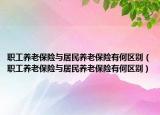 职工养老保险与居民养老保险有何区别（职工养老保险与居民养老保险有何区别）
