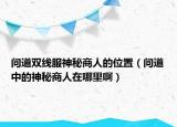问道双线服神秘商人的位置（问道中的神秘商人在哪里啊）