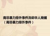 南非暴力排外事件洗劫华人商铺（南非暴力排外事件）