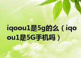 iqoou1是5g的么（iqoou1是5G手机吗）