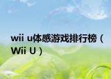 wii u体感游戏排行榜（Wii U）