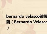 bernardo velasco鑰佷簡（Bernardo Velasco）
