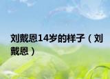 刘戴恩14岁的样子（刘戴恩）