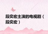 段奕宏主演的电视剧（段奕宏）