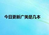 今日更新广美是几本