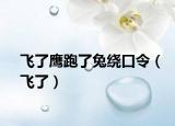 飞了鹰跑了兔绕口令（飞了）