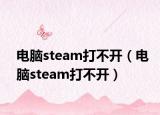 电脑steam打不开（电脑steam打不开）