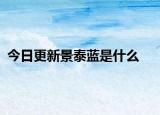 今日更新景泰蓝是什么