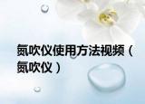 氮吹仪使用方法视频（氮吹仪）