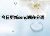 今日更新send现在分词