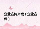 企业宣传文案（企业宣传）