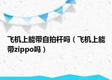 飞机上能带自拍杆吗（飞机上能带zippo吗）