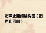消声止回阀结构图（消声止回阀）