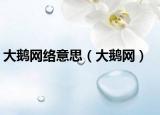 大鹅网络意思（大鹅网）