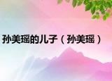 孙美瑶的儿子（孙美瑶）