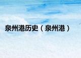 泉州港历史（泉州港）