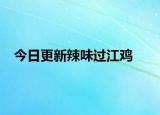 今日更新辣味过江鸡