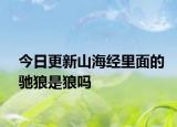 今日更新山海经里面的驰狼是狼吗