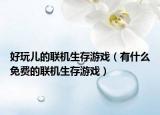 好玩儿的联机生存游戏（有什么免费的联机生存游戏）