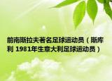 前南斯拉夫著名足球运动员（斯库利 1981年生意大利足球运动员）
